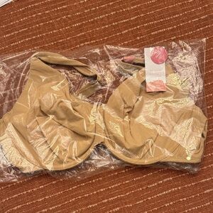 Cacique Modern Collection Unlined Bra in Tan